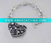 Wholesale Wholesale Fashion Heart Bracelet D09087