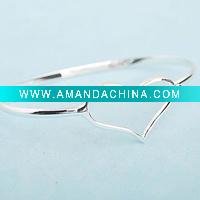 Wholesale 2010 hot sale fashion charm heart bracelet