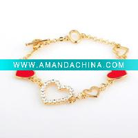 Wholesale 2011 fashion heart Bracelet