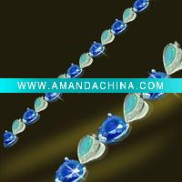 Wholesale 2011 Fashion 925 sterling silver heart shape bracelet