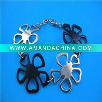 Wholesale new arrival stainless steel female balance bracelet