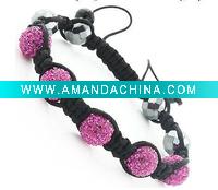 Wholesale HF-B0274 Mens Shamballa Bracelets