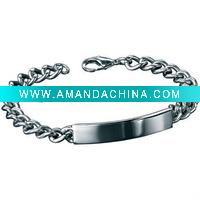 Wholesale mens id bracelets