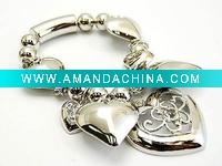 Wholesale charm heart bracelets