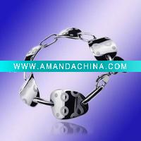 Wholesale mens hand bracelets in stainless steel