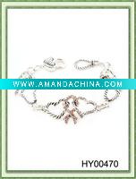 Wholesale Heart charming bracelet