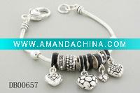Wholesale heart charm bracelet
