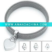 Wholesale Keepsake Memorial Heart Charm Bracelet