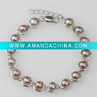 Wholesale 925 sterling silver heart shape bracelet jewelry