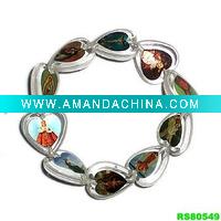 Wholesale Acrylic Rosary Bracelet