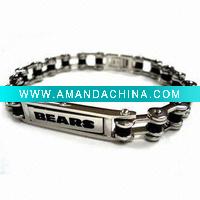 Wholesale Fashion biker stainless steel bracelet