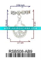 Wholesale Free shipping wholesale stretch peace charm bracelets Anklet jewelry with plating nickel free