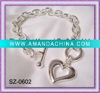 Wholesale Heart Bracelet;Charm Bracelet;Rhinestone Bracelet;Handmade Bracelet