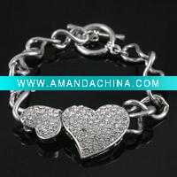 Wholesale Links of hearts fashion bracelet