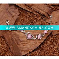 Wholesale fashion heart-shaped female jewelry bracelet (SWTBR007)