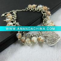Wholesale glass beads bracelets