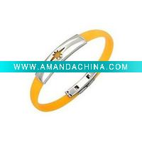 Wholesale health balance bracelet silicone bracelet