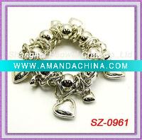 Wholesale Heart Bracelets;Alloy Bracelets;Fashion Bracelets;Charm Bracelet