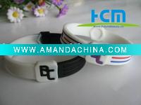 Wholesale Top ion silicone boby balance wristband