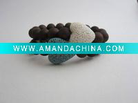Wholesale HF-CX17004 Gemstone couple bracelet