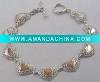 Wholesale Sterling Heart Bracelet