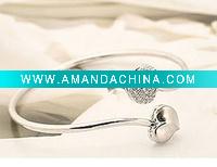Wholesale BAM-021 fashion jewelry/ fashion heart bangles