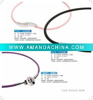Wholesale Silicon necklace,sports necklace Titanium necklace Fashion Germanium necklace