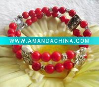 Wholesale Fashion alloy plastic bracelet