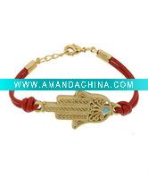 Wholesale Fashion Bracelets, Gold Tone Hamsa Bracelet