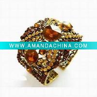 Wholesale New style golden zinc alloy barcelets 2011