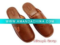 Wholesale fashion leather slipper