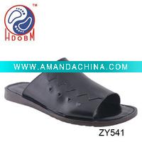 Wholesale summer style men's pu sandal and slipper