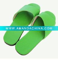 Wholesale leather indoor slipper
