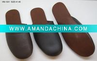 Wholesale men's room pu slipper2011
