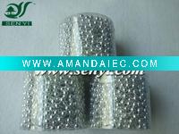 Wholesale 6mm silvery plastic christmas decoration(beads)