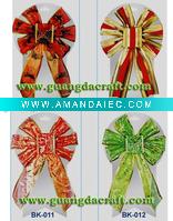 Wholesale Fashion Christmas decoration,Organza bowknot