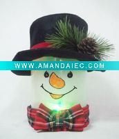 Wholesale <New>Lighted christmas snowman decoration