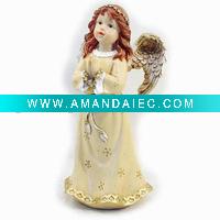 Wholesale Resin doll Christmas angel decoration