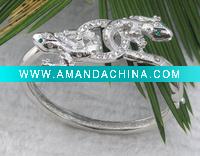 Wholesale CB024 snake newest fashion silver bangle