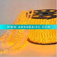 Wholesale led round two wires led rope light , christmas holiday , outdoor decorative