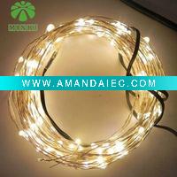 Wholesale 10m 100led white christmas light for indoor decoration