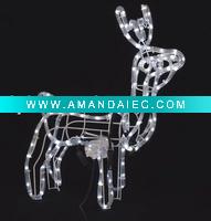 round two wires led rope ,outdoor decorative ,christmas light