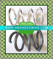Wholesale 2011 Trendy Snake Bracelet / Silver color plated TL872