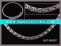 Wholesale Titanium magnetic necklace/ wedding gift