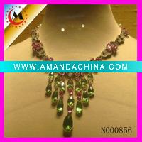 rhinestone wedding necklace