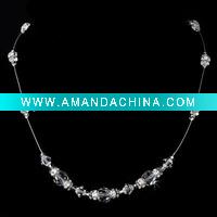 Wholesale fashion crystal wedding necklace