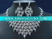 Wholesale Fashion wedding Jewelry necklace set B4831