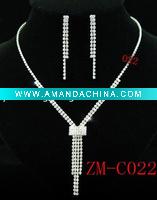 Wholesale FASHION JEWELRY,WEDDING NECKLACE SET BRIDAL NECKLACE SET,