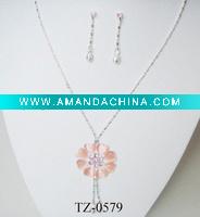 wedding jewelry,bridal necklace set