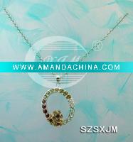 Wholesale hot selling wedding fashion necklaces